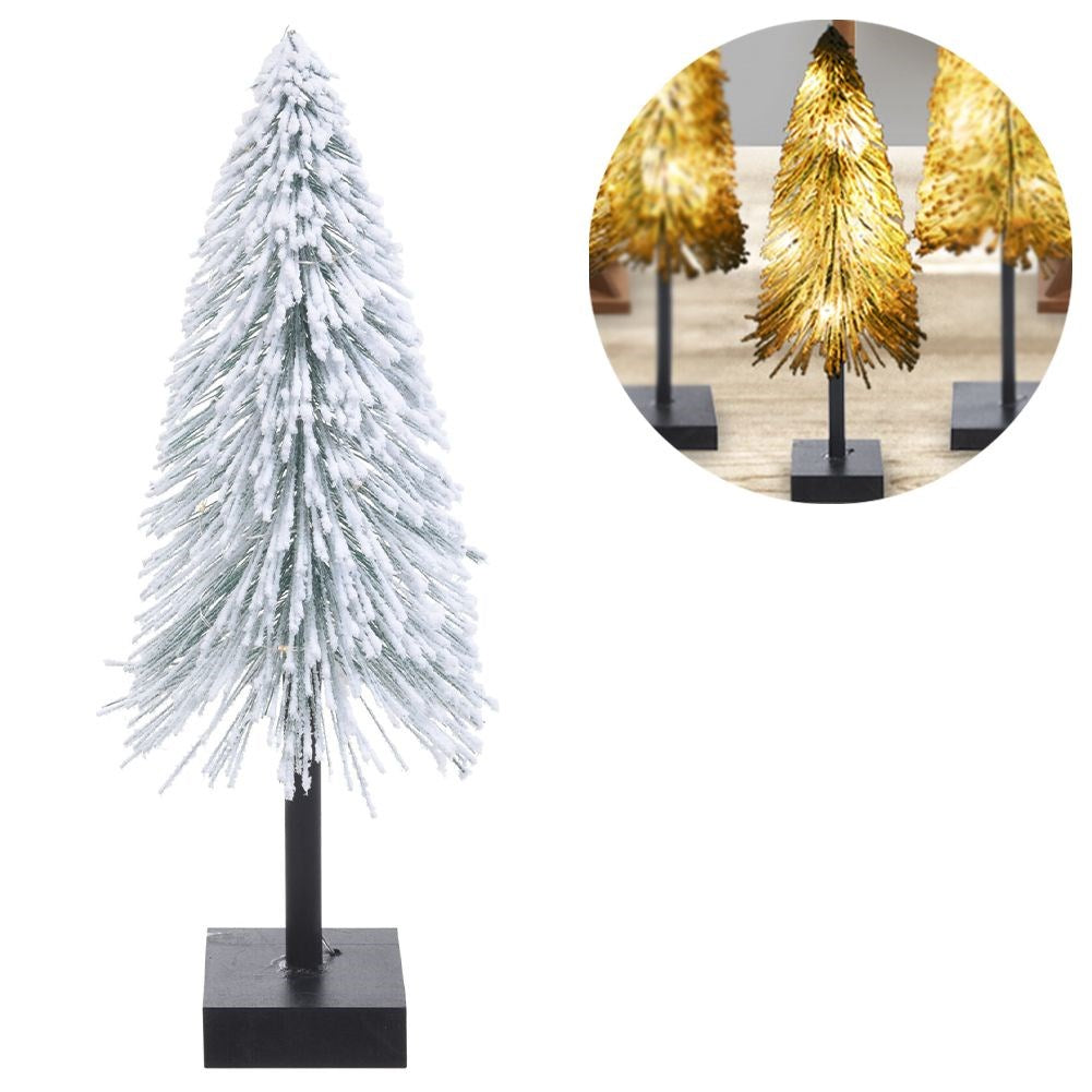 Artificial Christmas tree, 10 LED, 40 cm, glowing
