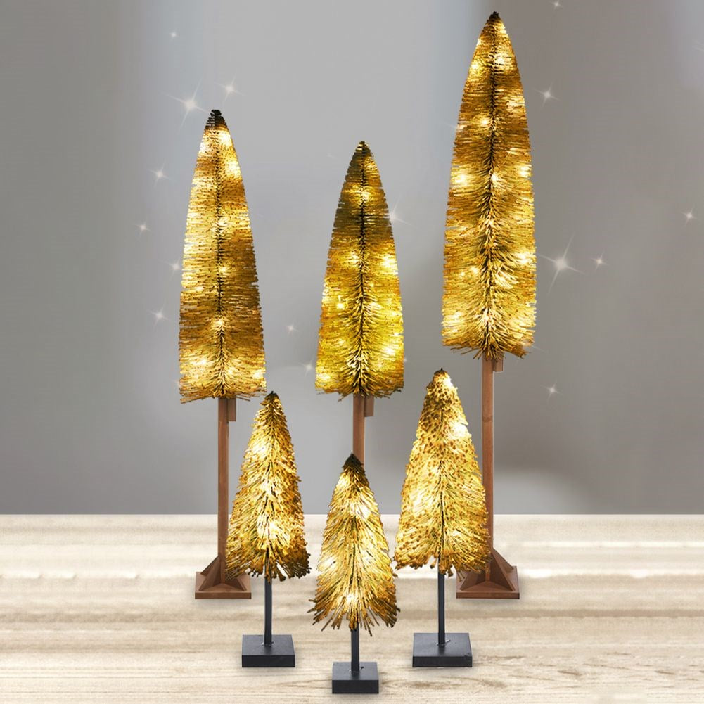 Artificial Christmas tree, 10 LED, 40 cm, glowing