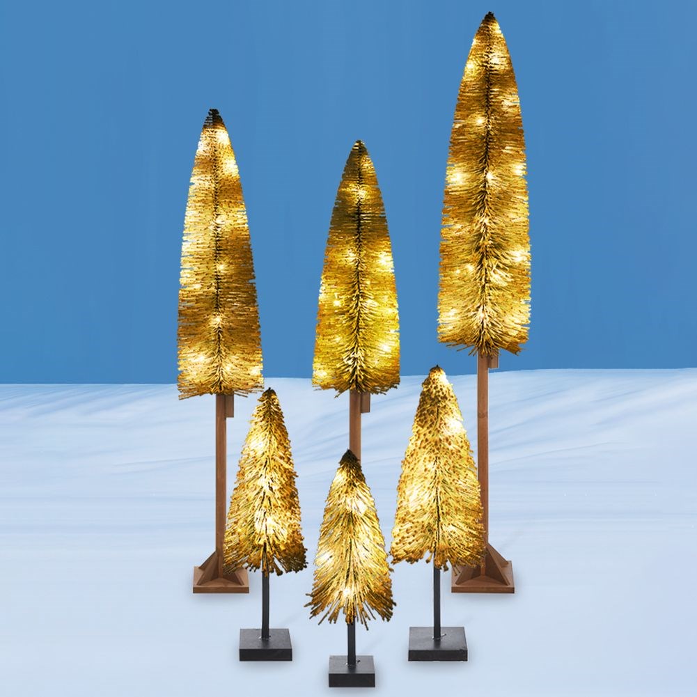 Artificial Christmas tree, 10 LED, 40 cm, glowing