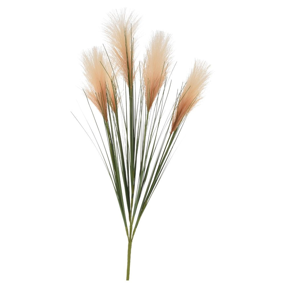 Artificial Pampas Grass with Five Flowers for Home & Garden