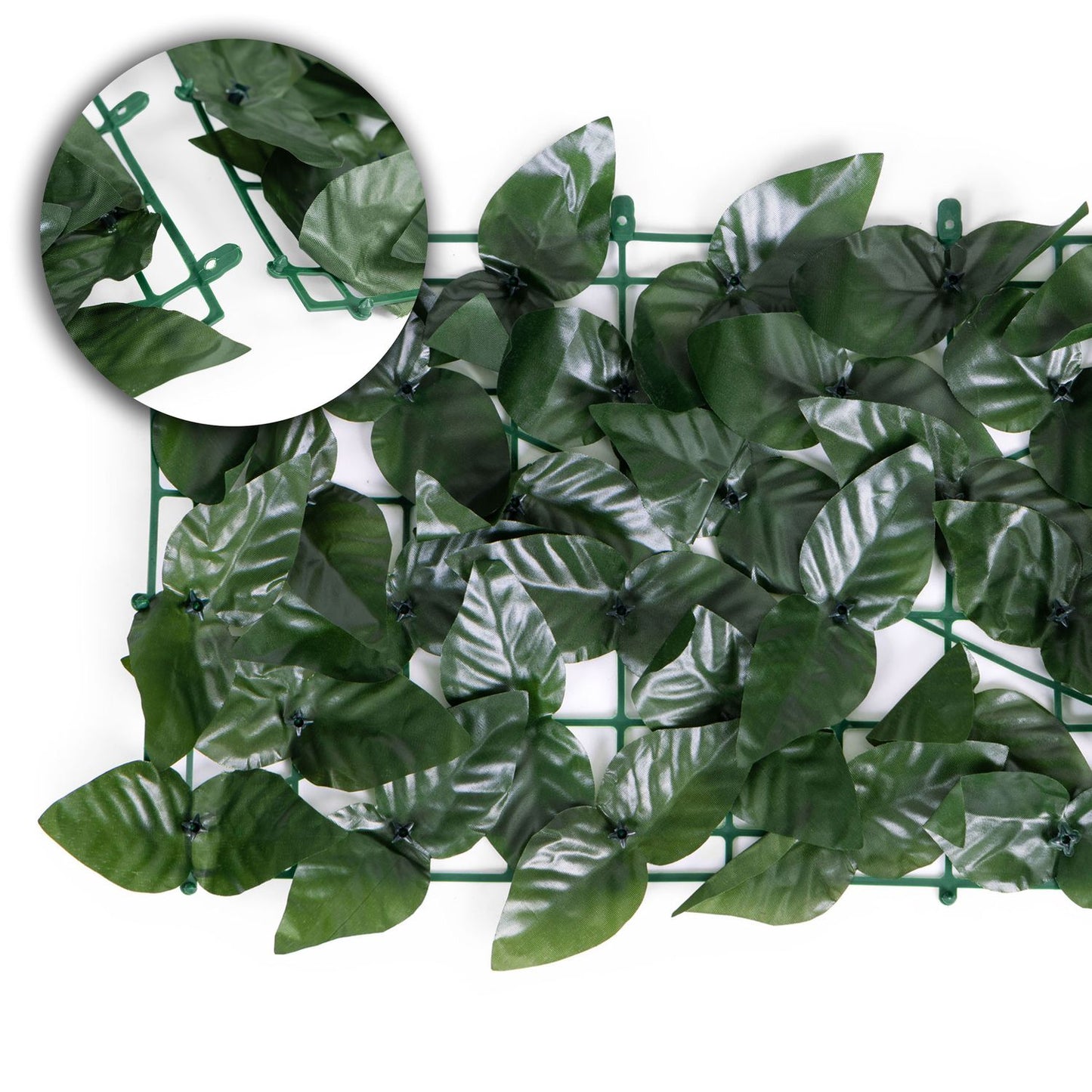 Artificial ivy hedge, 300x50 cm, green balcony cover, masking