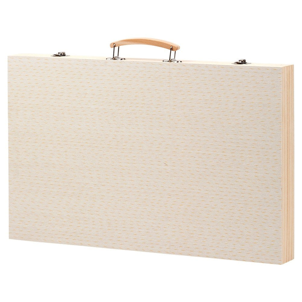 Artistic painting set in wooden case, 180 pcs.