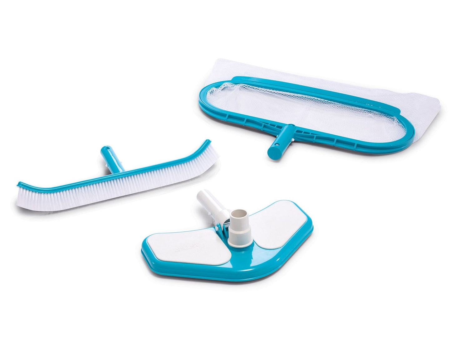A set of cleaning accessories - net, brush, INTEX 29057 vacuum cleaner