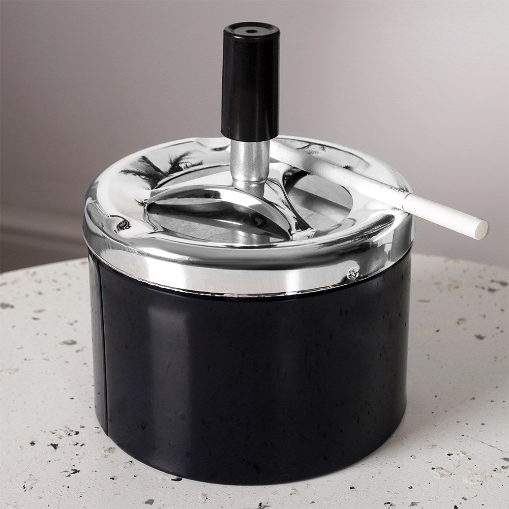 Ashtray with lid - Hides cigarette residue and smell