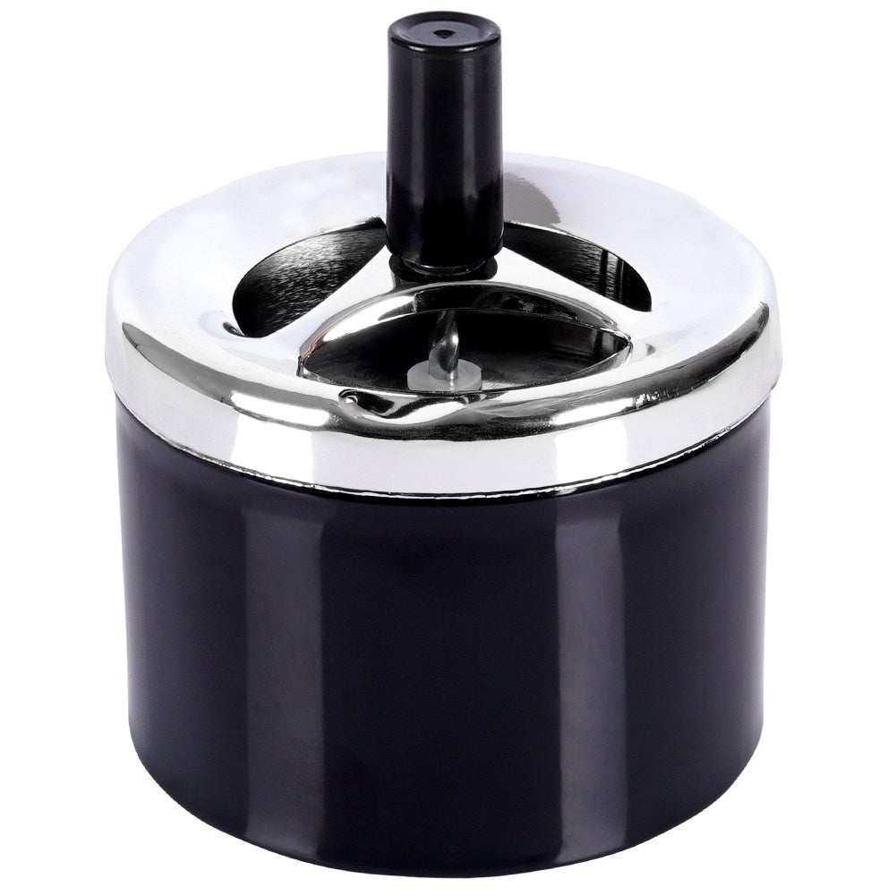 Ashtray with lid - Hides cigarette residue and smell