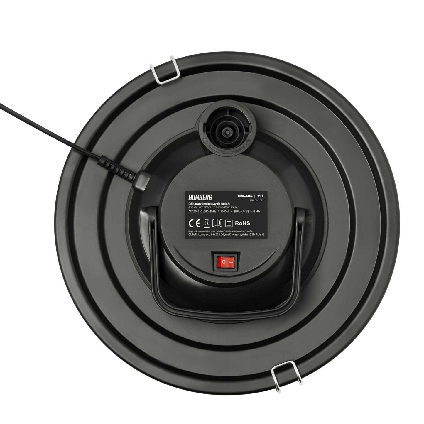 Ash vacuum cleaner for fireplace 15L 1200W HM-404