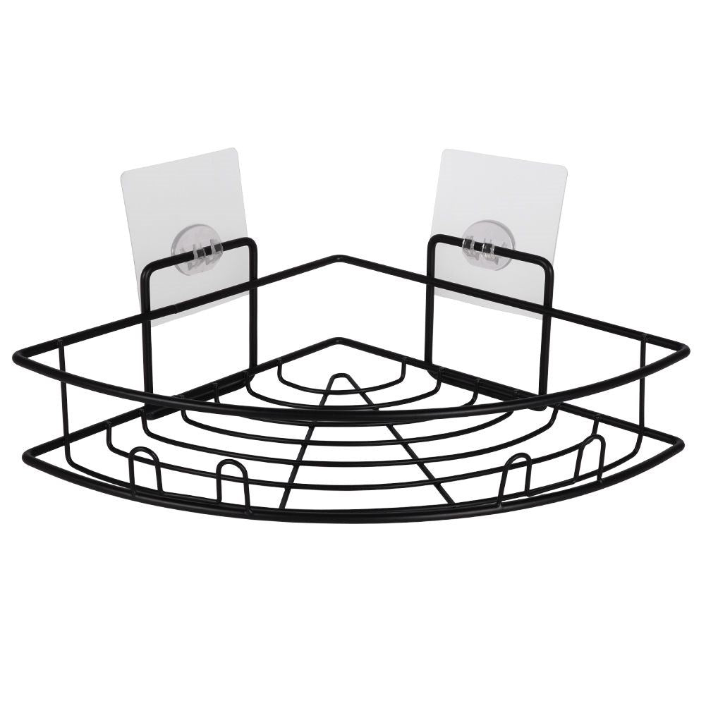 Assembly-free bathroom shelves with strong tape