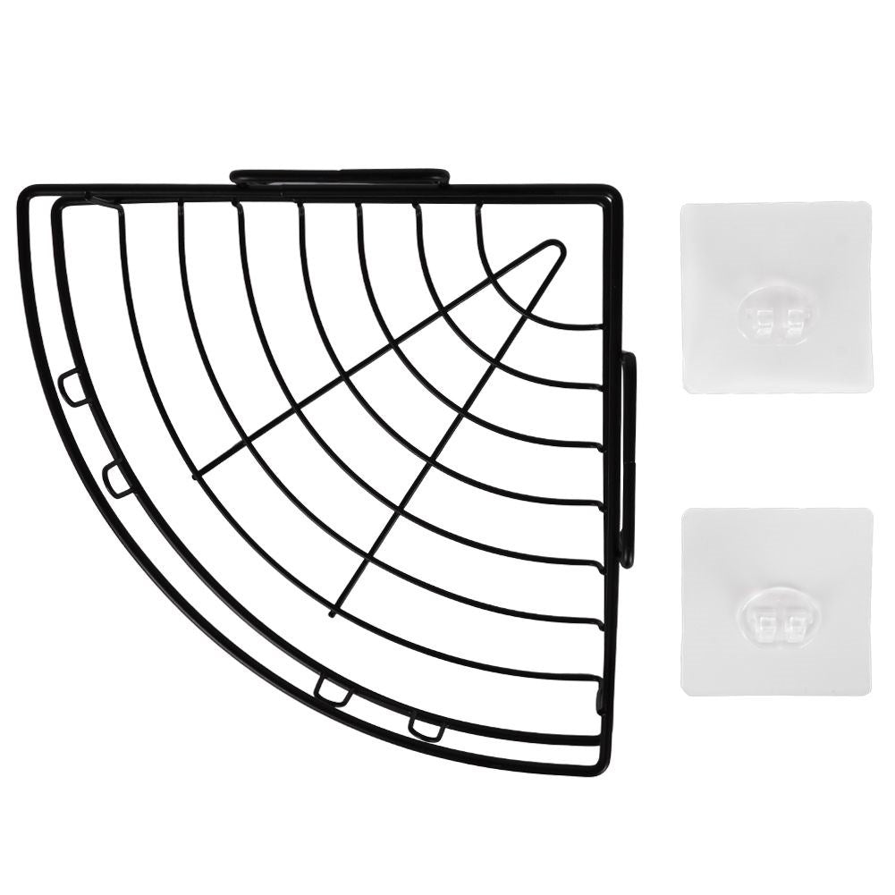 Assembly-free bathroom shelves with strong tape