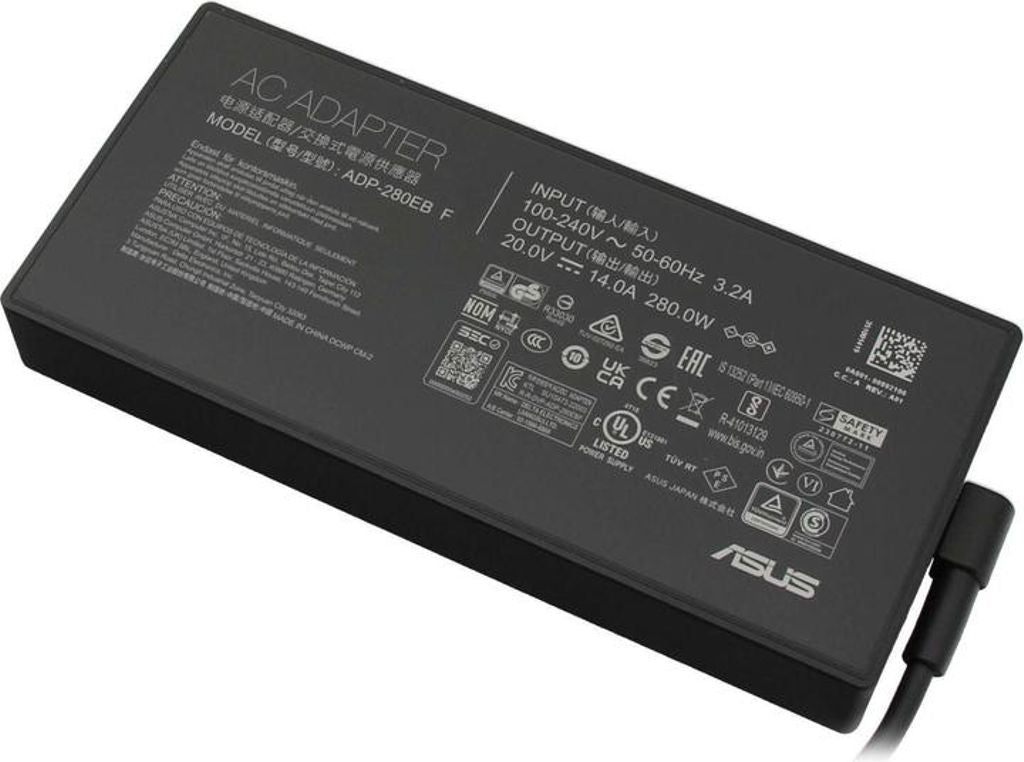 Asus AC Adapter 280W / 14A / 20V / 6 x 3.3 x 11.2mm