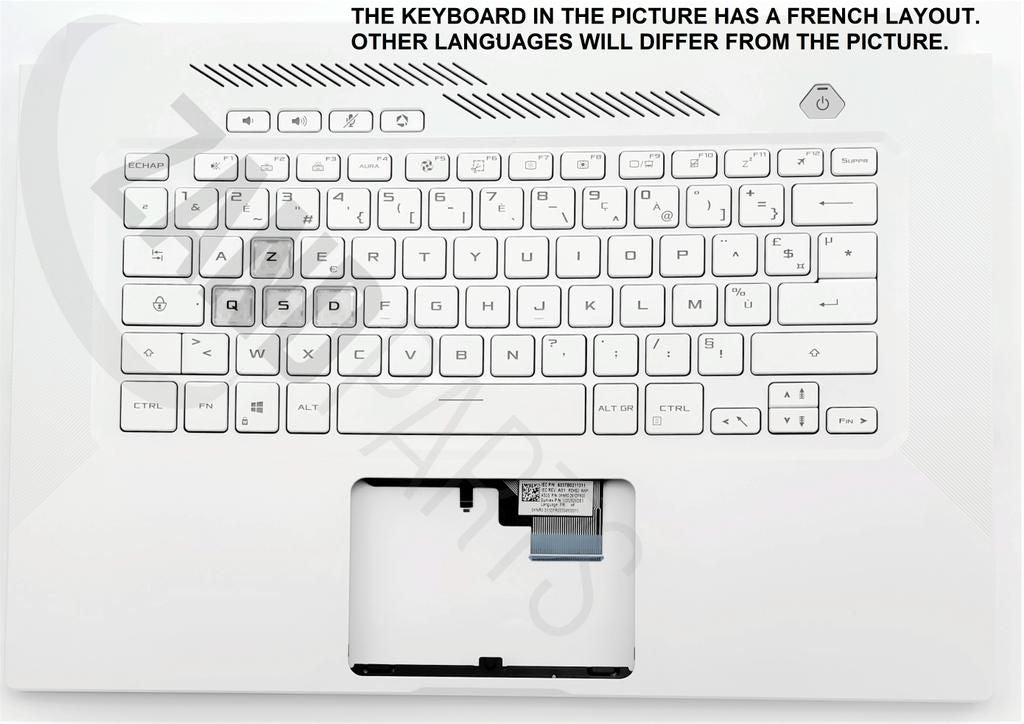 Asus FX516PR-1C Keyboard (PORTUGUESE) Module (BACKLIGHT, BLUE GREEN)