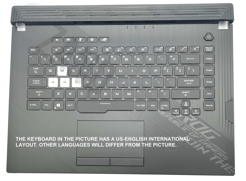 Asus G512LWS-1C Keyboard (Spanish) Module (Backlight & Touchpad)