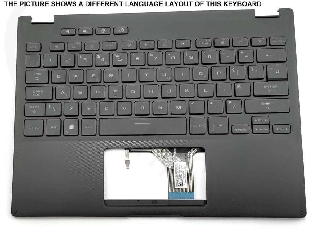 Asus GV301QE-2A Keyboard (NORDIC) Module/AS (BACKLIGHT)