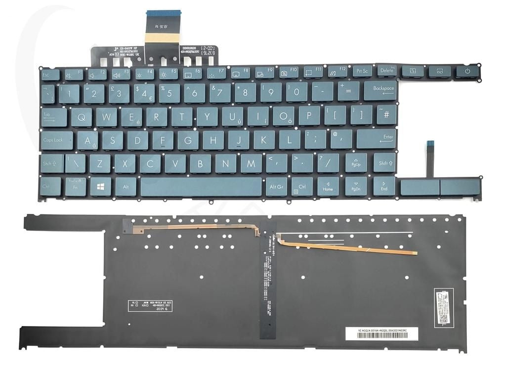 Asus Keyboard 330MM Backlight WOF (UK-English)