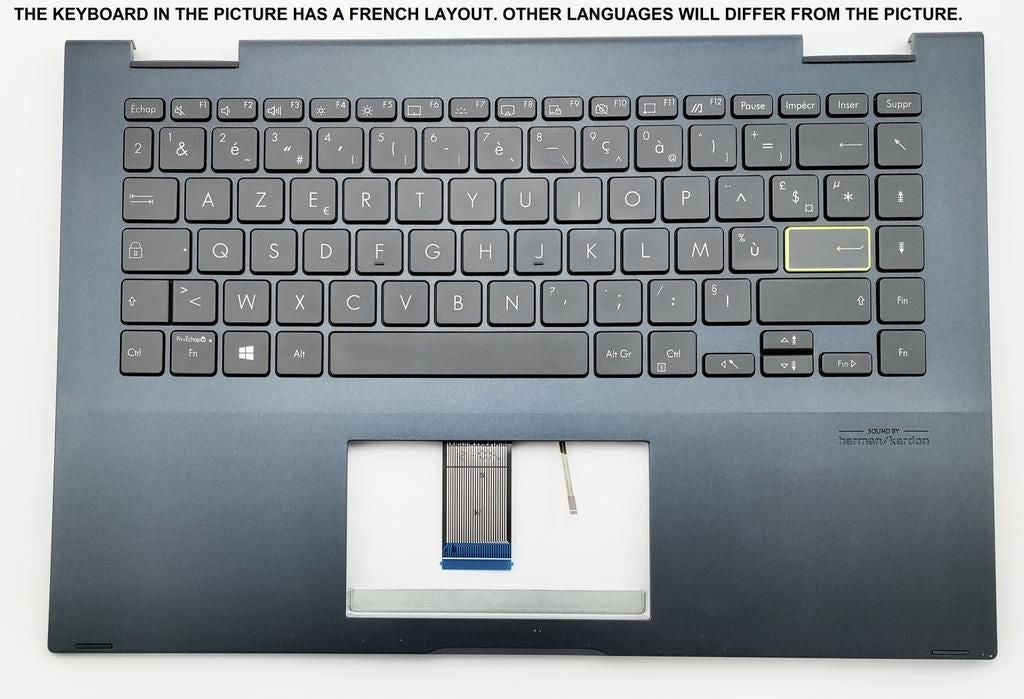 Asus TP420IA-2K Keyboard (FRENCH) Module/As (BACKLIGHT)