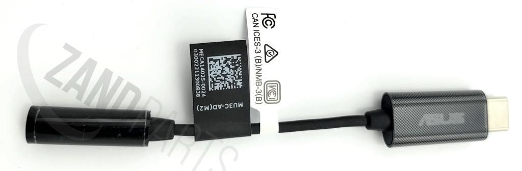 Asus Type C to Audio Jack Dongle