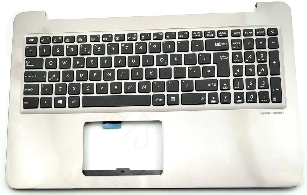 Asus UX510UW-1A Keyboard (UK-English) Module/AS (Backlight)