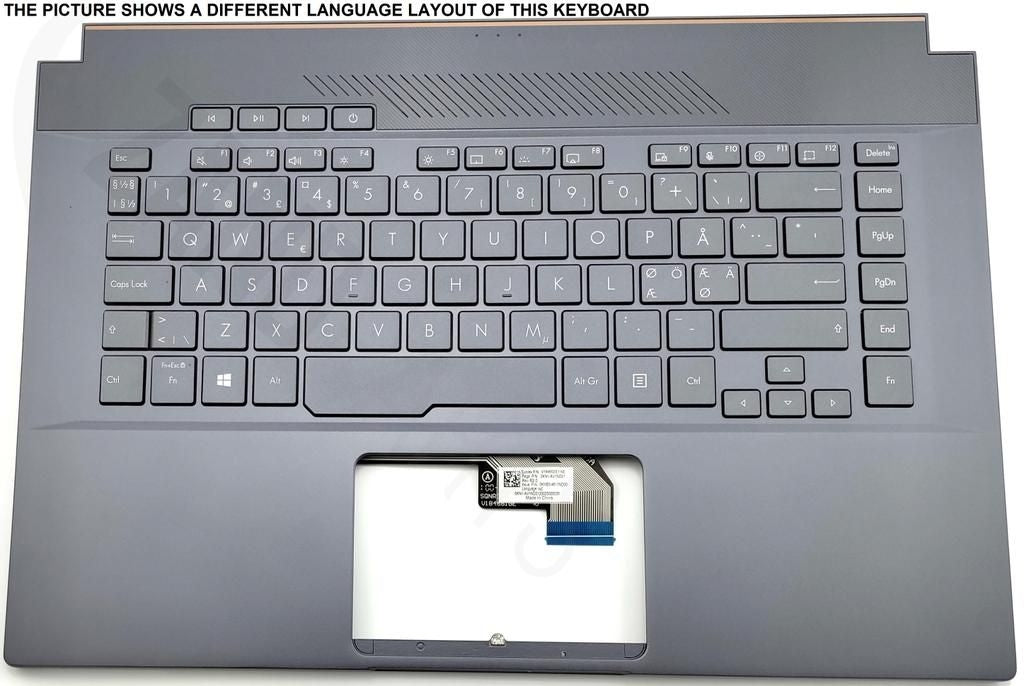 Asus W500G5T-2I Keyboard (French) Module/AS (Backlight)