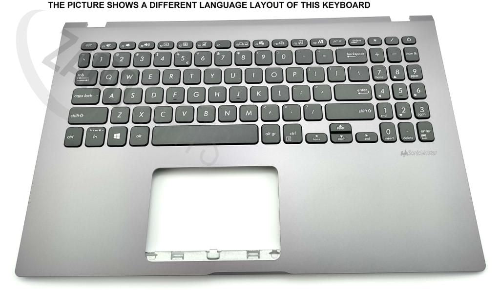 Asus X509DA-1G Keyboard (US-English International) Module/AS (Isolation)