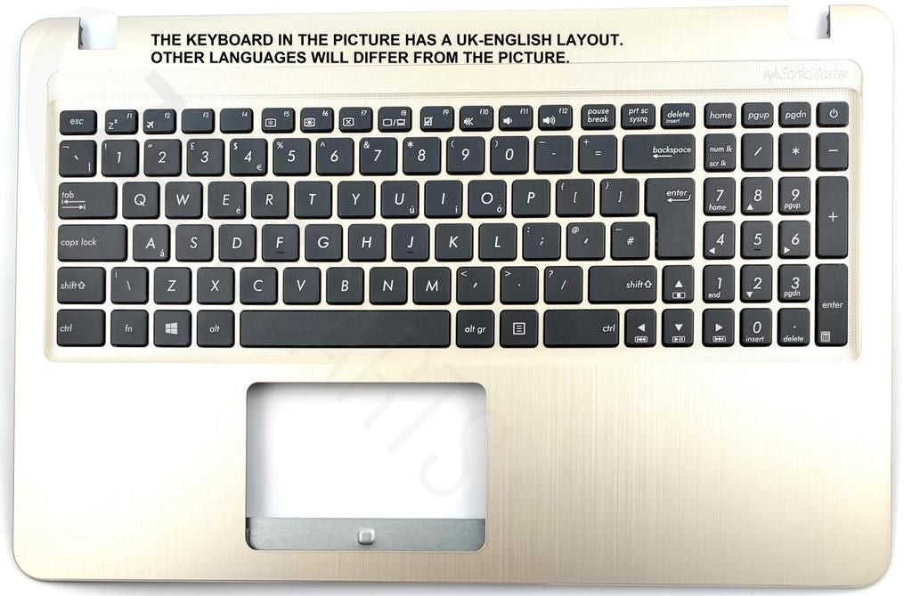 Asus X540NA-1A Keyboard (FRENCH) Module/AS (ISOLATION) (no ODD)