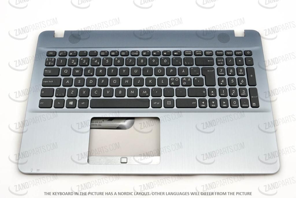 Asus X541UV-1C Keyboard (US-English) Module/AS (Without Optical Disk Drive)
