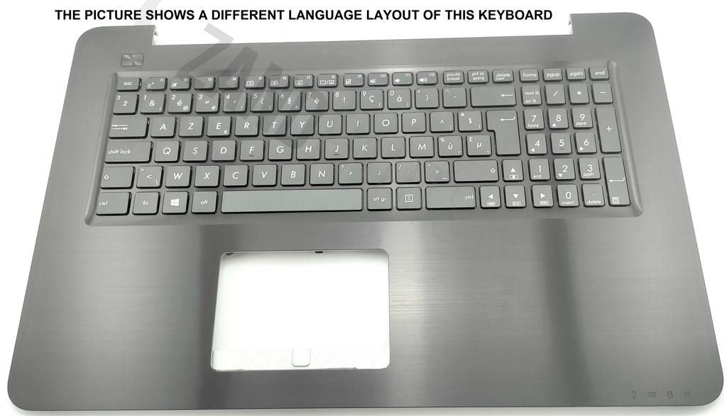 Asus X756UA-1A Keyboard (US-English International) Module/AS (Isolation)