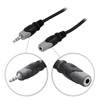 Audio cable, 3.5mm ha - ho, 2m