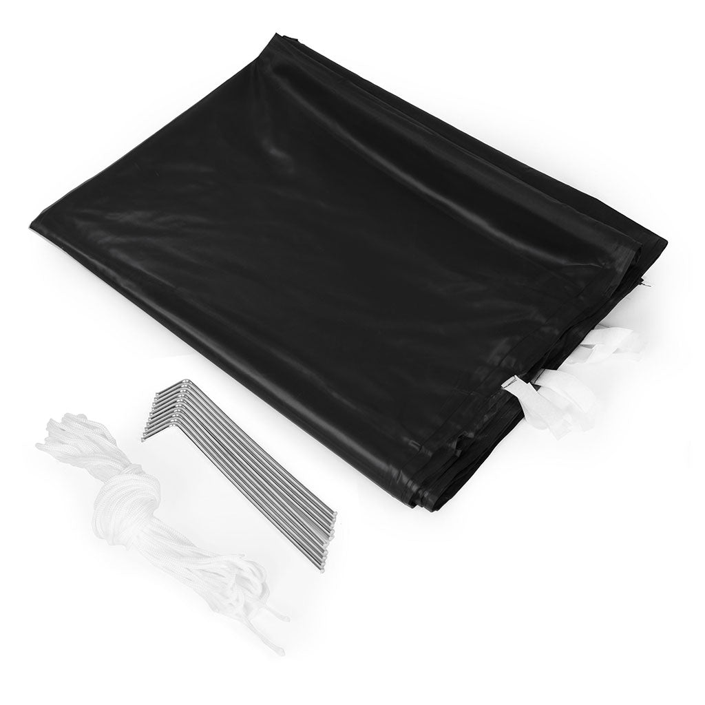 Automatic 3x6m Garden Event Gazebo Tent, Black