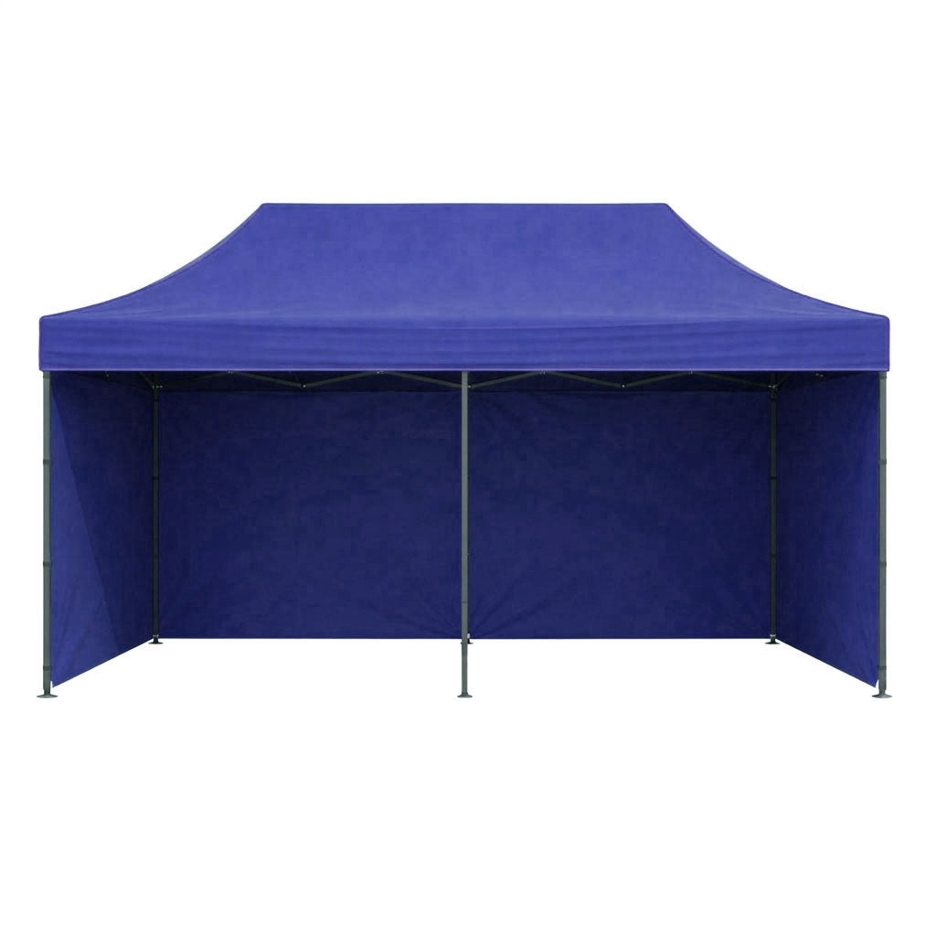 Automatic 3x6m Garden Event Gazebo Tent, Blue