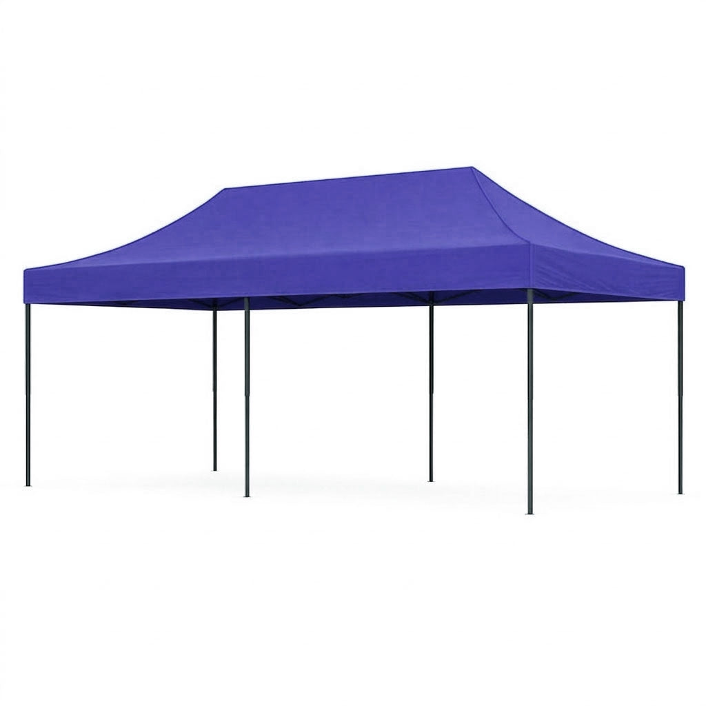 Automatic 3x6m Garden Event Gazebo Tent, Blue