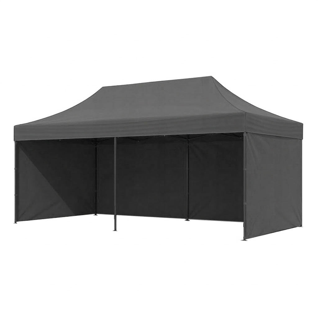 Automatic Garden Gazebo Tent 3x6m, Grey, Adjustable