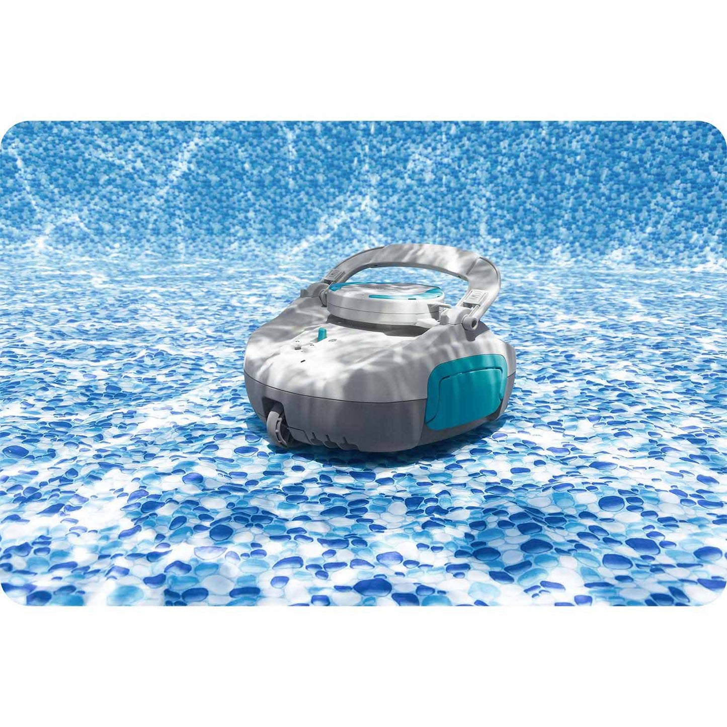 Automatic Pool Cleaner – Cordless Robot for Flat Bottom Pools