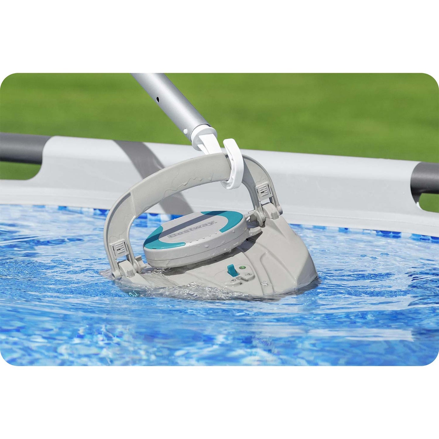 Automatic Pool Cleaner – Cordless Robot for Flat Bottom Pools