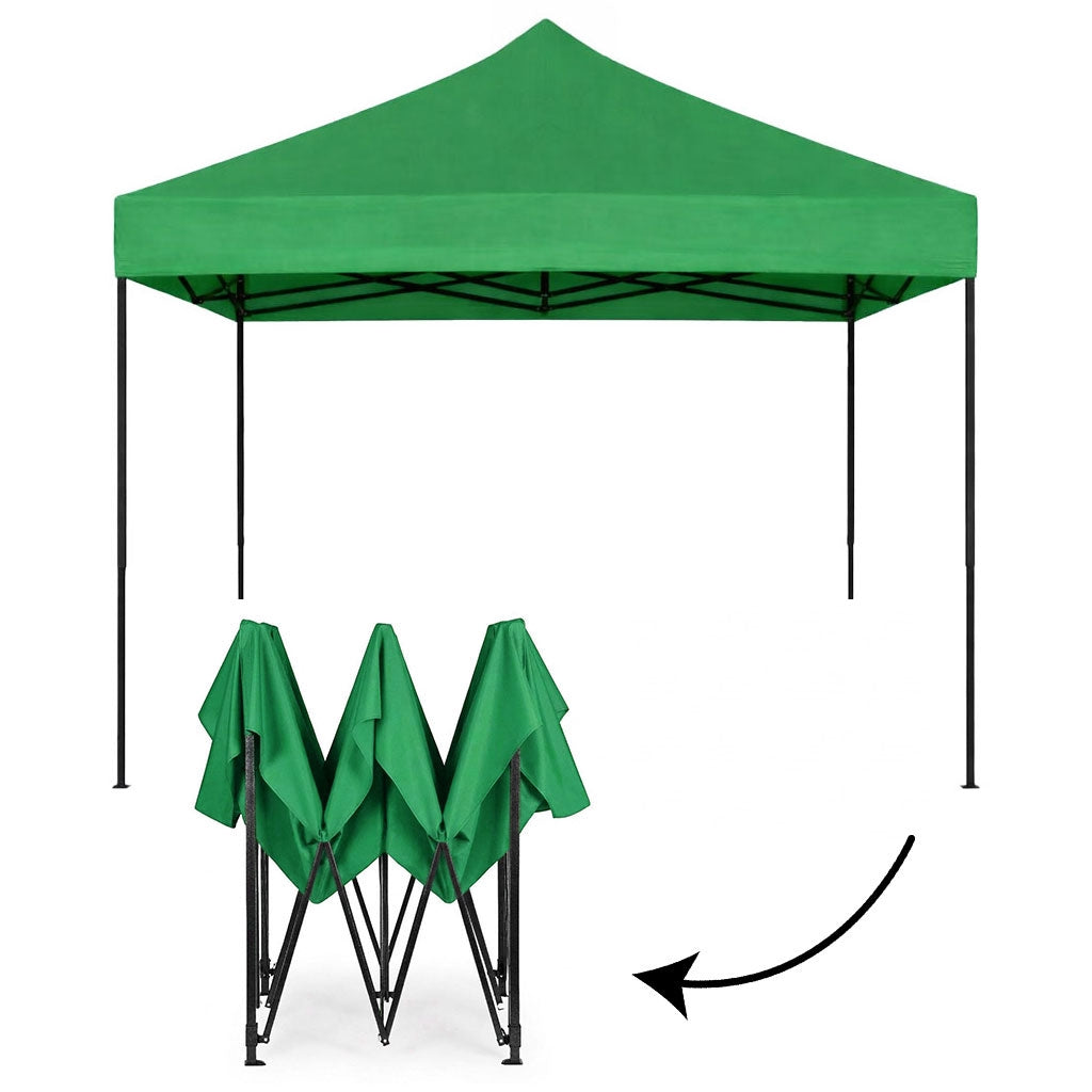 Automatic Pop-Up Garden Canopy Tent, 3x3m, Green