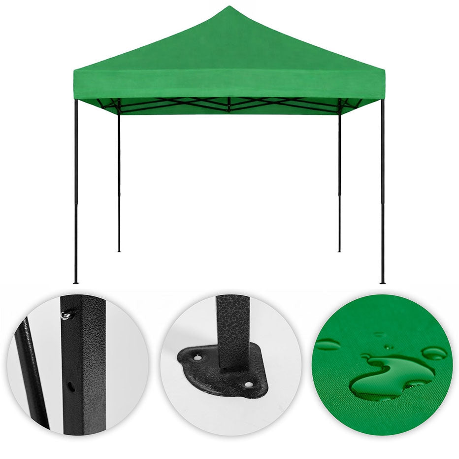 Automatic Pop-Up Garden Canopy Tent, 3x3m, Green