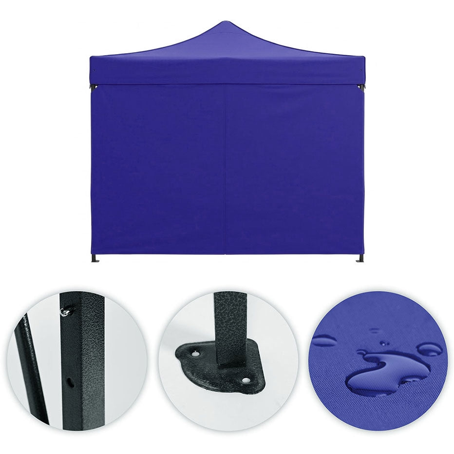 Automatic Pop-Up Garden Pavilion Tent, 3x3 m, Blue
