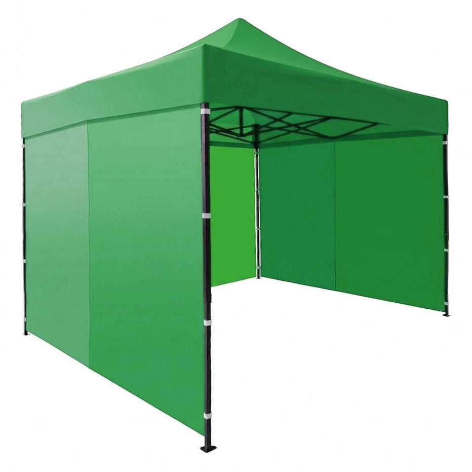 Automatic Pop-Up Garden Pavilion Tent, 3x3m, Green