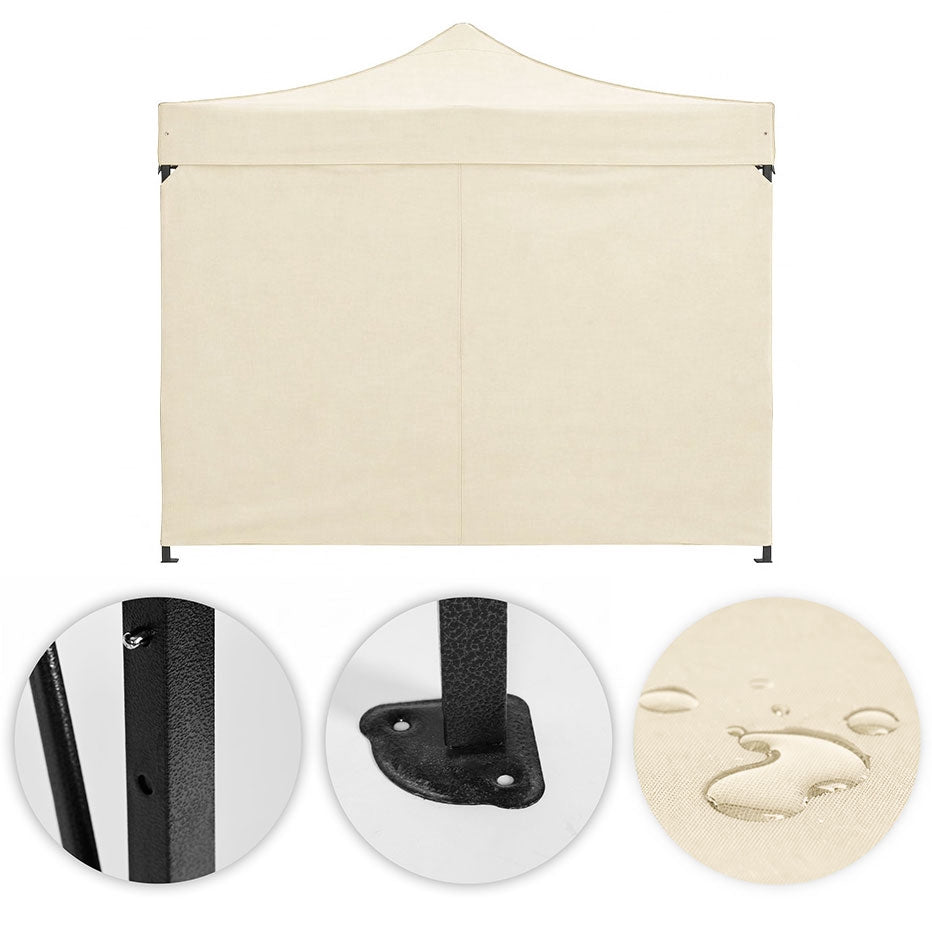 Automatic Pop-Up Garden Tent, 3x3m, Beige, Steel Frame