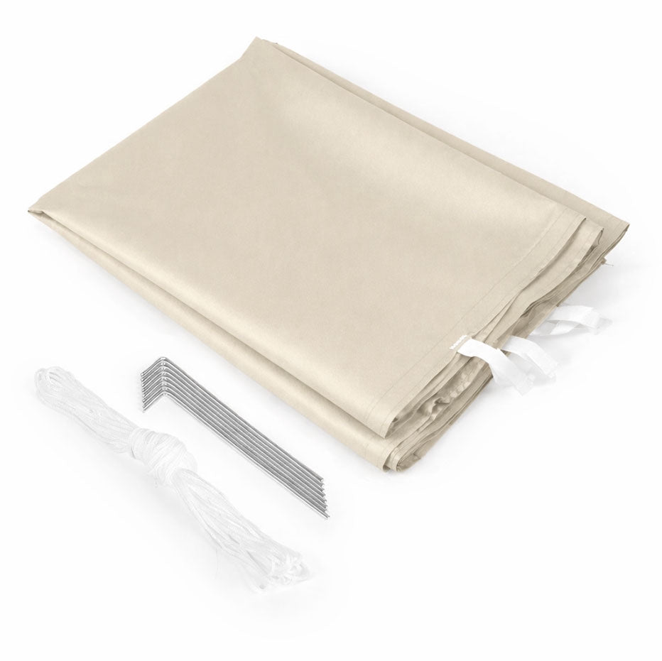 Automatic Pop-Up Garden Tent, 3x3m, Beige, Steel Frame