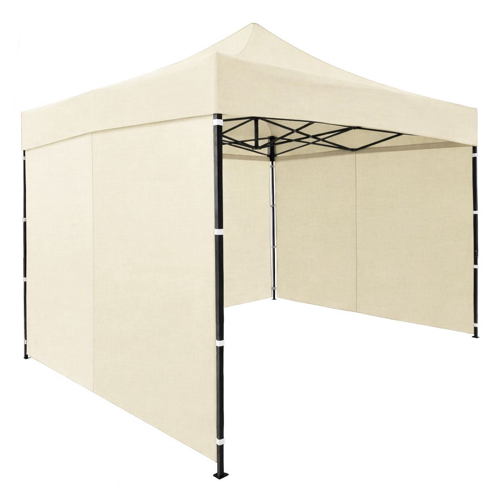 Automatic Pop-Up Garden Tent, 3x3m, Beige, Steel Frame