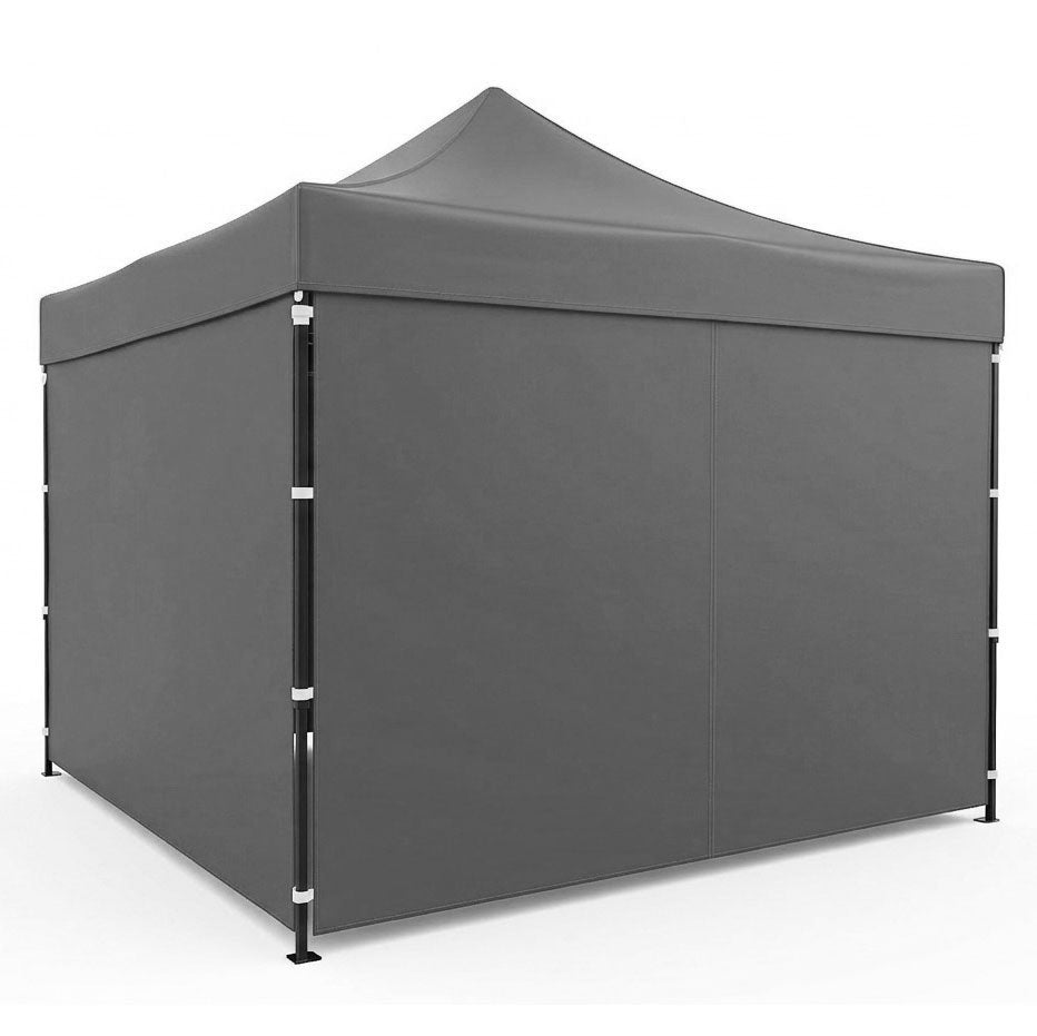 Automatic Pop-Up Garden Tent, 3x3m, Grey, Adjustable