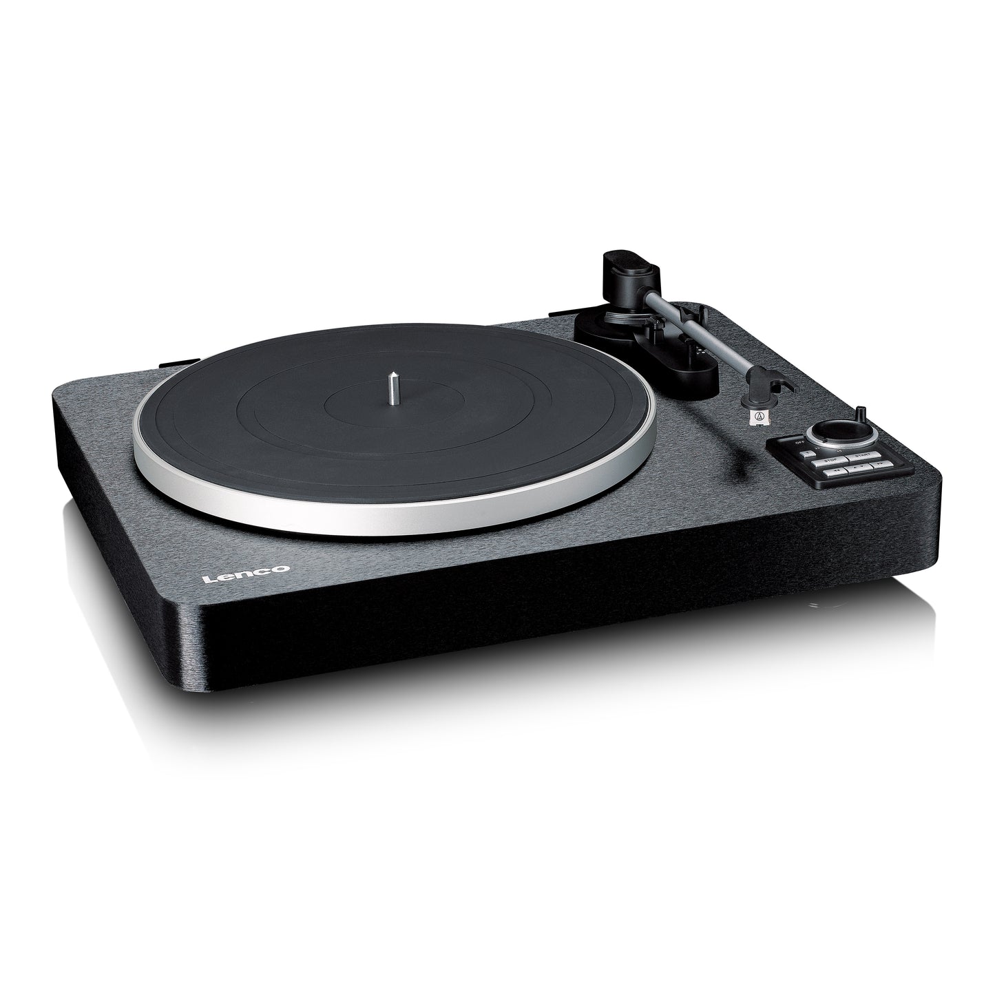 Automatic Turntable with Bluetooth and Pre-Amplifier, Black