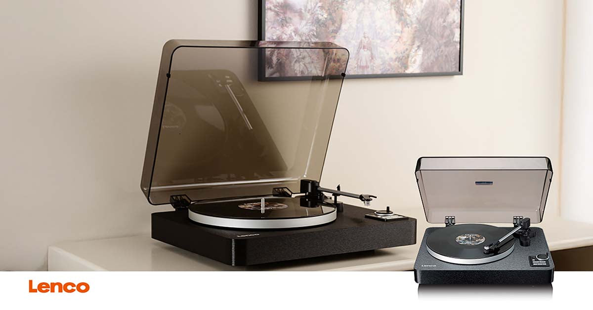 Automatic Turntable with Bluetooth and Pre-Amplifier, Black