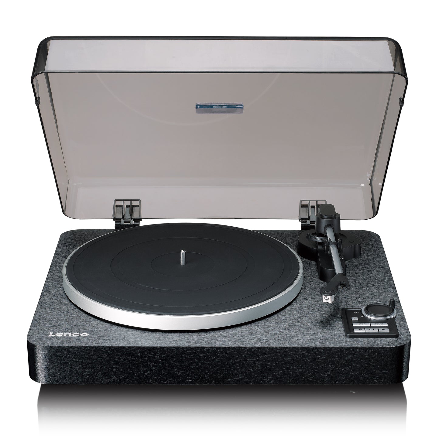 Automatic Turntable with Bluetooth and Pre-Amplifier, Black