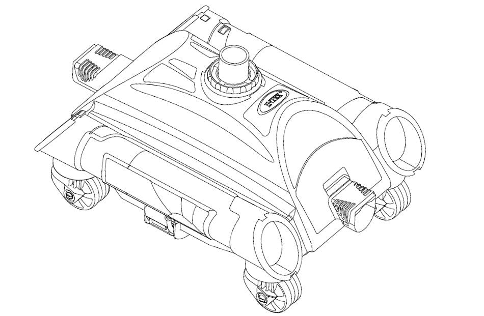 Automatic bottom cleaner - INTEX 28001 vacuum cleaner