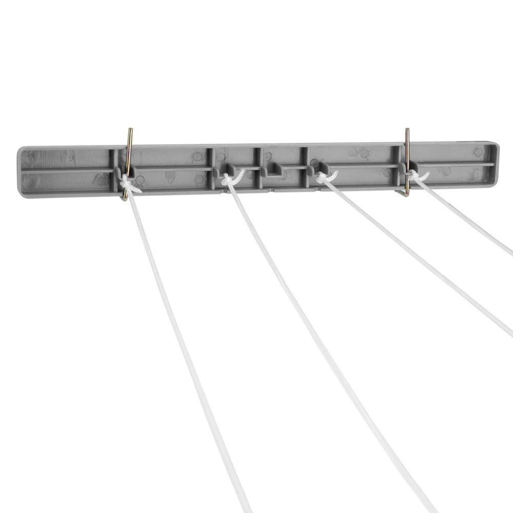 Automatic drying rack with four lines for small spaces