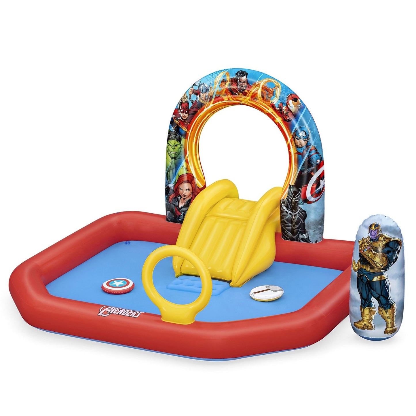 Avengers inflatable playground 211 x 198 x 125 cm Bestway 98800