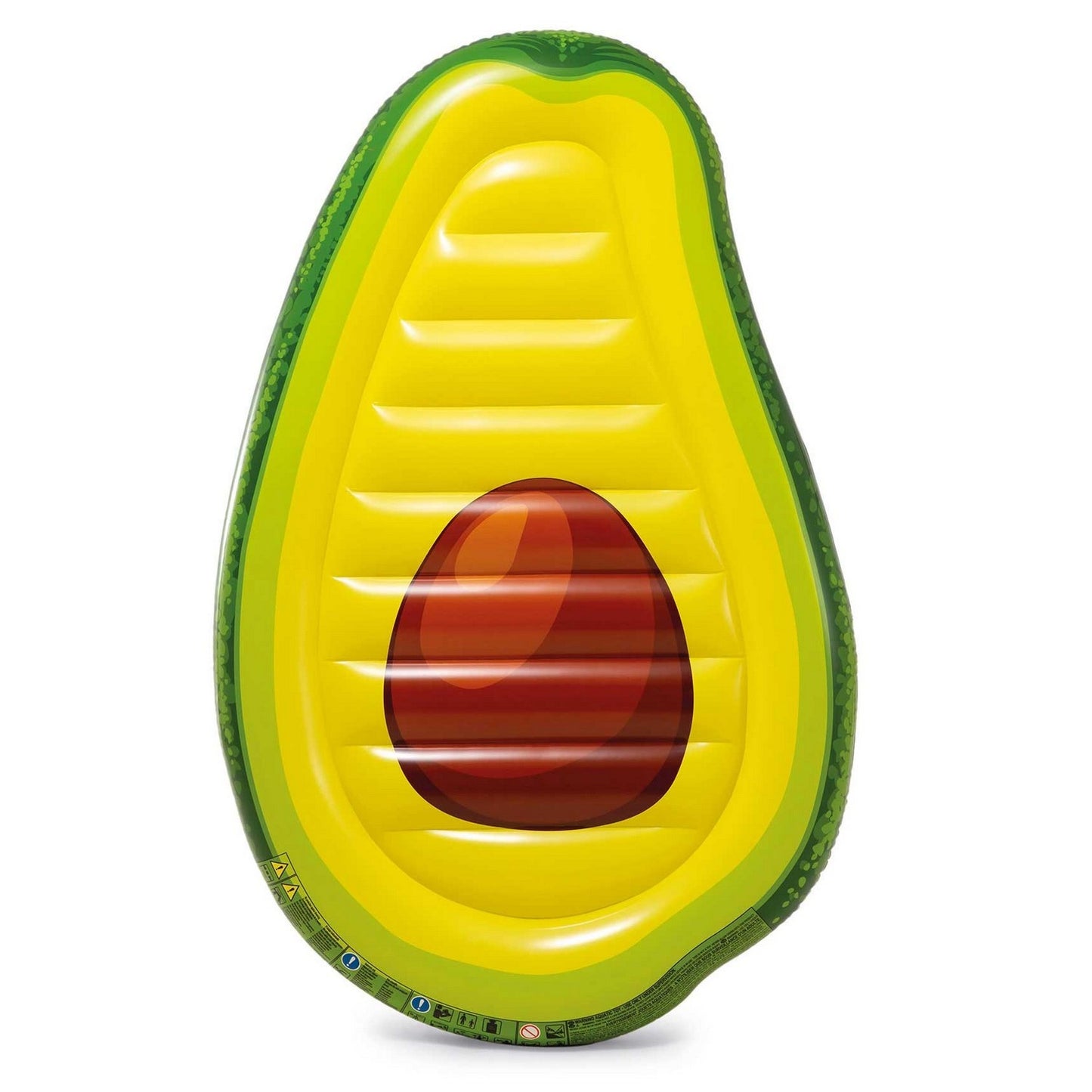 Avocado inflatable beach mattress 168x104x20cm INTEX 58769