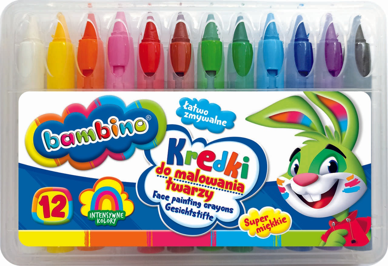 BAMBINO Face painting pencils 12 colours