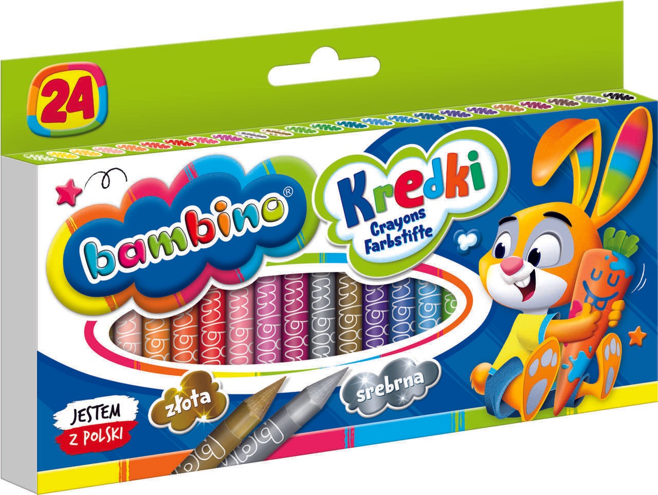 BAMBINO Graphion Crayons 24 colours