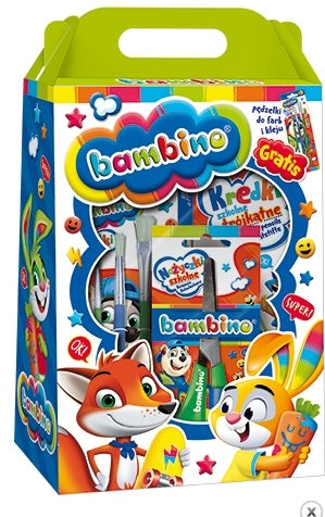 BAMBINO gift set layette paints, crayons